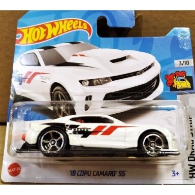 Hot Wheels 18 Copo Camaro SS Short Card HW Drag Strip 106/250 Hot Wheels 18 Copo Camaro SS Short Card HW Drag Strip 106/250