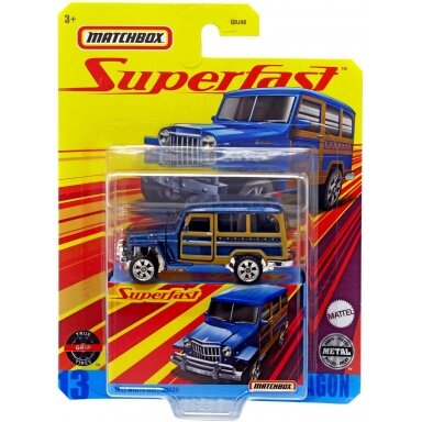 Matchbox 1962 Willys Jeep Wagon