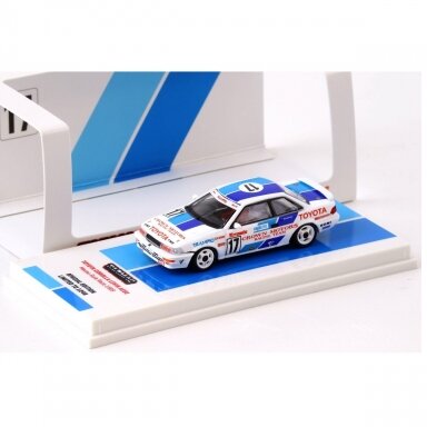 PRE-ORDER Tarmac Works Modeliukas 1989 Toyota Corolla Levin AE92 #17 Macau GP, white/blue PRE-ORDER Tarmac Works Modeliukas 1989 Toyota Corolla Levin AE92 #17 Macau GP, white/blue