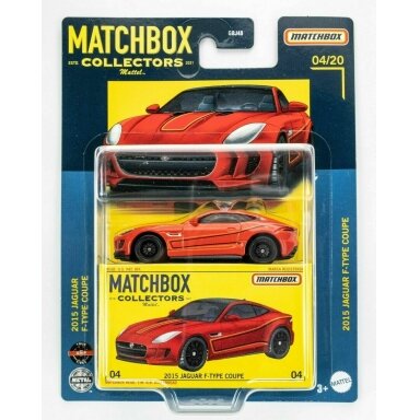 Matchbox 2015 Jaguar F-Type Coupe, red