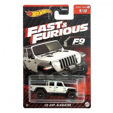 Hot Wheels 2020 Jeep Gladiator, grey