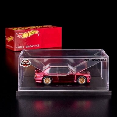 Hot Wheels RLC Modeliukas 2023 Hot Wheels RLC Exclusive 1991 BMW M3 Spectraflame RED Hot Wheels RLC Modeliukas 2023 Hot Wheels RLC Exclusive 1991 BMW M3 Spectraflame RED