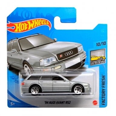 Hot Wheels Mainline '94 Audi Avant RS2 Silver