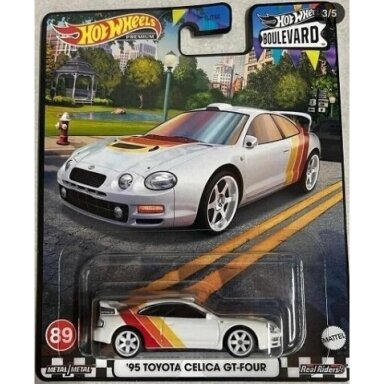 Hot Wheels 95 Toyota Celica GT-Four Boulevard No 89 Hot Wheels 95 Toyota Celica GT-Four Boulevard No 89
