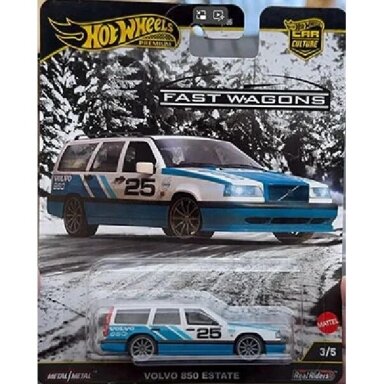 Hot Wheels Premium Fast Wagons Modeliukas Volvo 850 Estate (yra Sandėlyje)