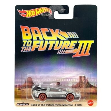 Hot Wheels Premium Back to the Future III (1955) Delorean