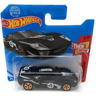 Hot Wheels Ford GT-40 black Then & Now short card 78/2021 Hot Wheels Ford GT-40 black Then & Now short card 78/2021