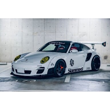 GT Spirit 1/18 2024 Porsche 911 LB-Works Turbo *Resin serie*, white