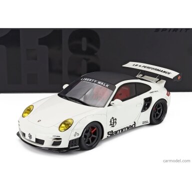 GT Spirit 1/18 2024 Porsche 911 LB-Works Turbo *Resin serie*, white