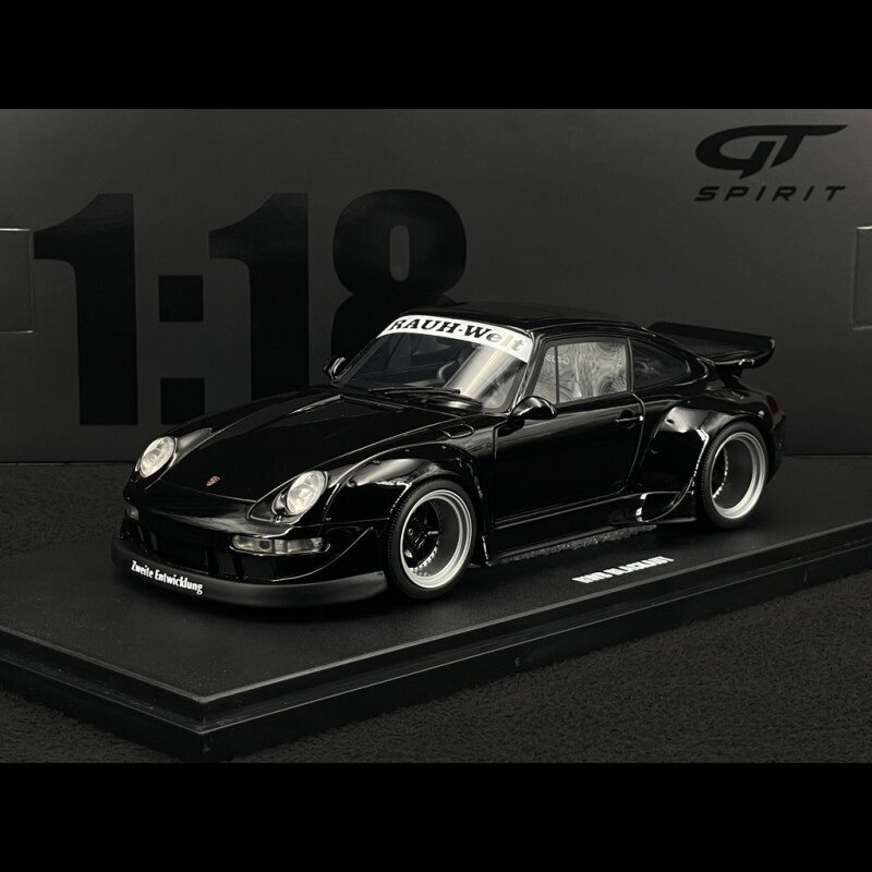 GT Spirit Modeliukas 1/18 2012 RWB AUT *Resin serie*, black (yra Sandėlyje)