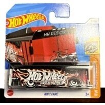 Hot Wheels Mainline Aint fare Bus Black Brown