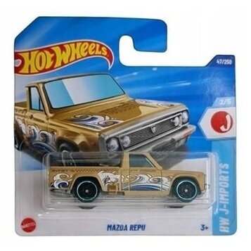 Hot Wheels Mainline Mazda Repu Light Brown