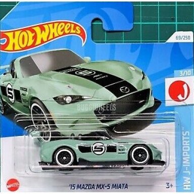 Hot Wheels Mainline 15 Mazda MX-5 Miata Green