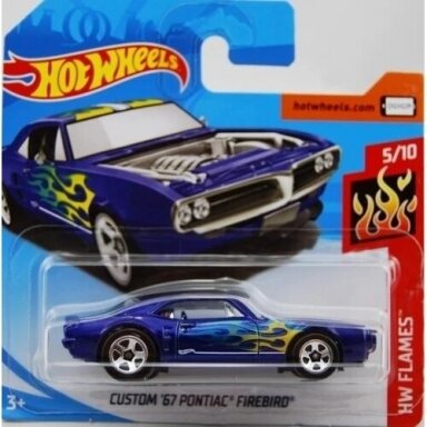 Hot Wheels 2018 Mainline Custom 67 Pontiac Firebird blue