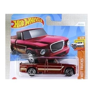 Hot Wheels 2024 Case 63 Studebaker Champ Red