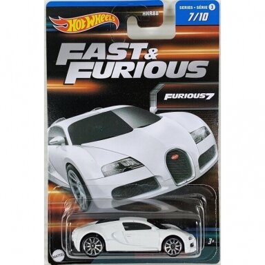 Hot wheels Fast Furious Bugatti veyron 2023 series 3 Hot wheels Fast Furious Bugatti veyron 2023 series 3