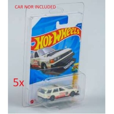 Hot Wheels Long Card and Blister Protector (5 pcs)