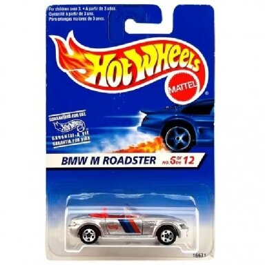 Hot Wheels Mainline 1997 First Editions BMW M Roadster (card condition 8/10)