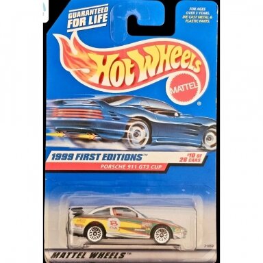 Hot Wheels Mainline 1999 First Editions Porsche 911 GT3 CUP