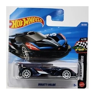 Hot Wheels Mainline 2026 Case C Bugatti Bolide Blue/Black Short Card Hot Wheels Mainline 2026 Case C Bugatti Bolide Blue/Black Short Card
