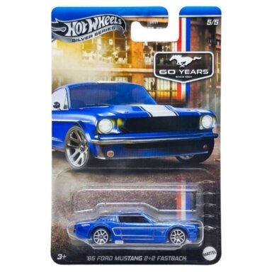 Hot Wheels Mainline Ford Mustang Celebration 1965 Ford Mustang 2+2 Fastback 5/5