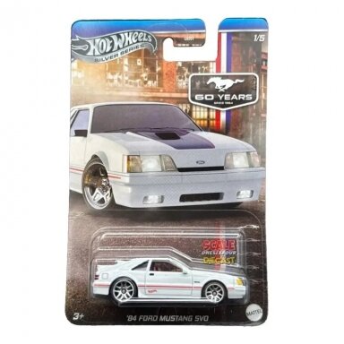 Hot Wheels Mainline Ford Mustang Celebration 1984 Ford Mustang SVO 1/5