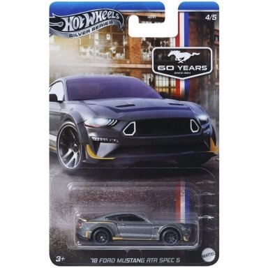 Hot Wheels Mainline Ford Mustang Celebration 2018 Ford Mustang RTR Spec5 4/5