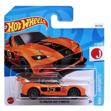 Hot Wheels Mainline 15 Mazda MX-5 Miata Orange