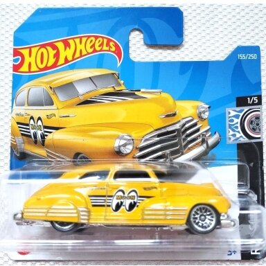 Hot Wheels Mainline 1947 Chevy Fleetline Yellow Short Card