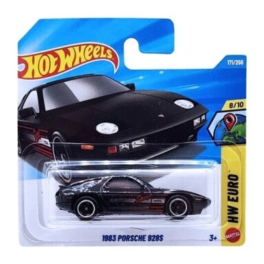 Hot Wheels Mainline 1983 Porsche 928S Black Short Card Hot Wheels Mainline 1983 Porsche 928S Black Short Card