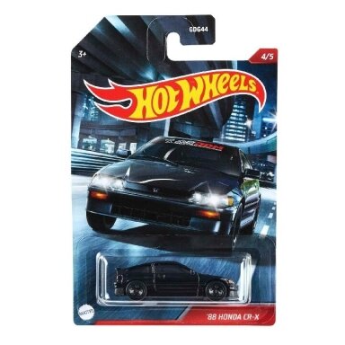 Hot Wheels Mainline 1988 Honda CR-X Black