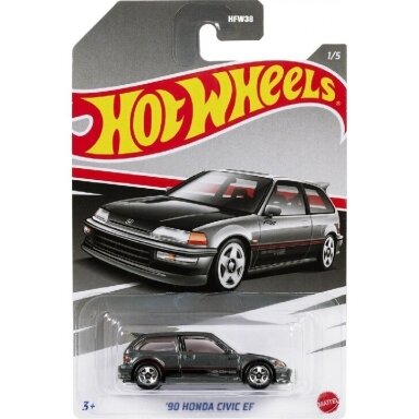 Hot Wheels Mainline 1990 Honda Civic EF Grey