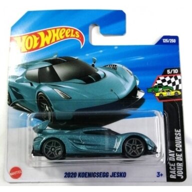Hot Wheels Mainline 2020 Koenigsegg Jesko Grey Blue