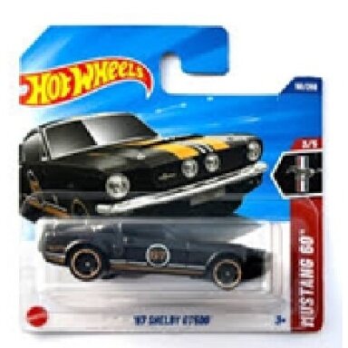 Hot Wheels Mainline 67 Shelby Mustang GT500 Black
