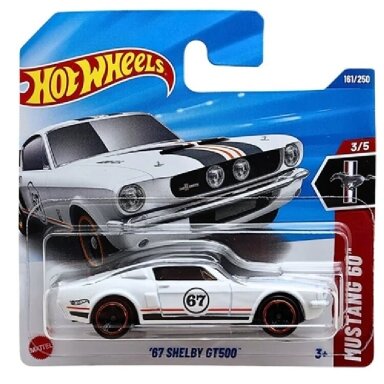 Hot Wheels Mainline 67 Shelby Mustang GT500 White