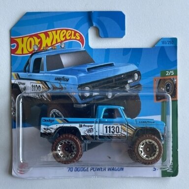 Hot Wheels Mainline 70 Dodge Power Wagon Blue