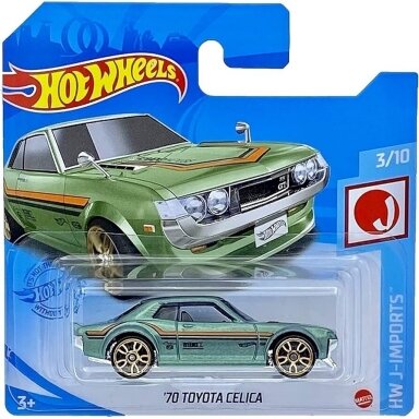 Hot Wheels Mainline 70 Toyota Celica Green