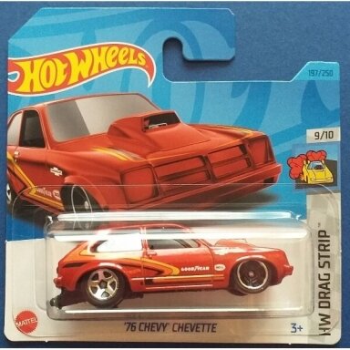 Hot Wheels Mainline 76 Chevy Chevette Red
