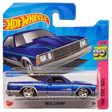 Hot Wheels Mainline 80 El Camino Blue