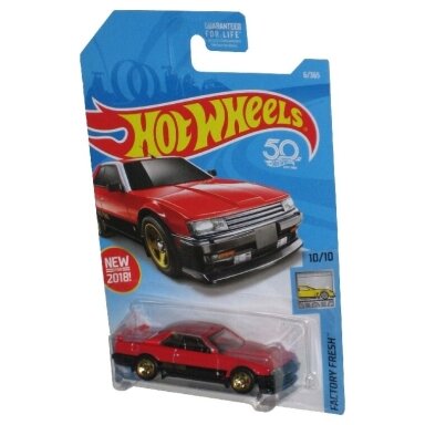 Hot Wheels Mainline 82 Nissan Skyline R30 Red Long Card Guaranteed For Life