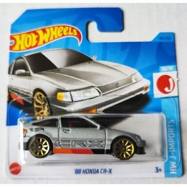 Hot Wheels Mainline 88 Honda CR-X Grey