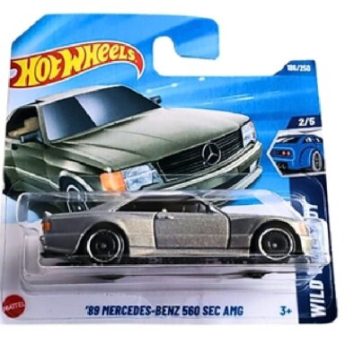 Hot Wheels Mainline 89 Mercedes Benz 560 SEC AMG Green