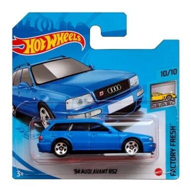 Hot Wheels Mainline '94 Audi Avant RS2 Blue