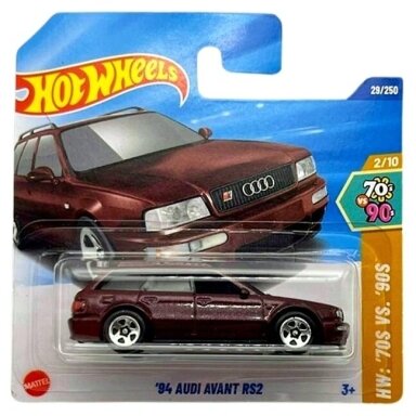 Hot Wheels Mainline Modeliukas 94 Audi Avant RS2 Dark red (yra Sandėlyje) Hot Wheels Mainline Modeliukas 94 Audi Avant RS2 Dark red (yra Sandėlyje)