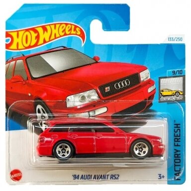 Hot Wheels Mainline '94 Audi Avant RS2 red