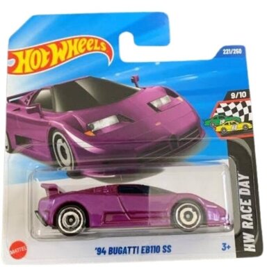 Hot Wheels Mainline 94 Bugatti EB110 SS Purple