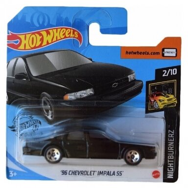 Hot Wheels Mainline 96 Chevrolet Impala SS Black