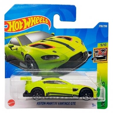 Hot Wheels Mainline Aston Martin Vantage GTE Green