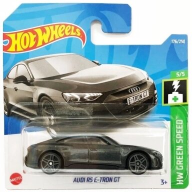 Hot Wheels Mainline Audi RS E-Tron GT dark Grey