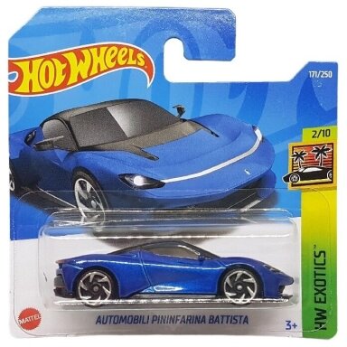 Hot Wheels Mainline Automobili Pininfarina Battista Blue